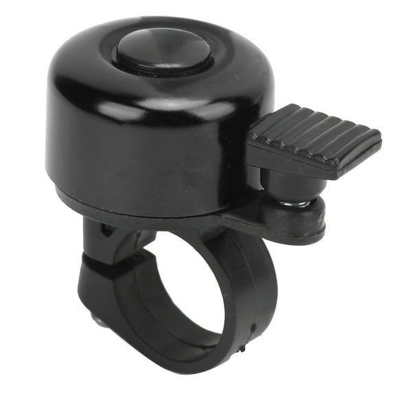 Cycling Bell, Bicycle Bell Clear Sound Aluminum Alloy Save Space For Bike Black