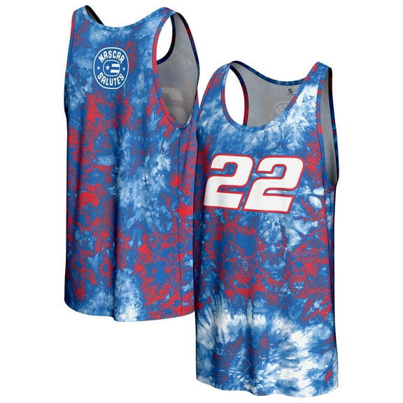 Men's-ProSphere  Blue Joey Logano 2025 NASCAR Salutes Collection Tank Top