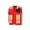 Red, variant on Pioneer Hi Vis Surveyor/Supervisor's Safety Vest - 12 Pockets - Hi-Vis 600D PU-Coated Oxford Poly - Snap Closure - Red