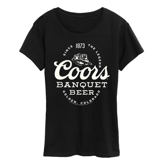 Coors - Banquet Beer - Women's Short Sleeve Graphic T-Shirt