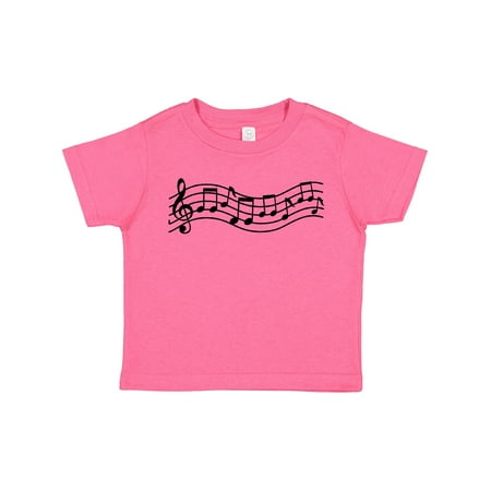 

Inktastic Music Staff Musical Gift Gift Toddler Boy or Toddler Girl T-Shirt
