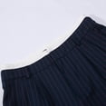 thumbnail image 6 of DHFJKG Women's Striped Casual Suit Pants High Waisted Patchwork Straight Leg Relaxed Fit Pant With Pockets Leisure Trousers, 6 of 8