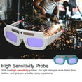 thumbnail image 4 of Welding Glasses, Solar Energy Auto Darkening Welding Glasses Argon Arc Welding Electric Welding Glasses Welding Protections Practical Welding Glasses Utility Welding Tools, 4 of 8