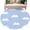 Blue, variant on Clouds Sky Round Rug 3ft Washable Circle Entryway Rugs Non Slip Cartoon Grey White Cloud Modern Minimalist Area Rug Indoor Floor Carpet for Bedroom Kitchen Living Room Home Office Dining Room Nursery