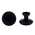 thumbnail image 5 of LC LICTOP 6Pcs Cabinet Pull Knobs Single-Hole Hardware Wardrobe Knobs with Mounting Screws Black, 5 of 6