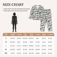 thumbnail image 4 of Naloa Turtle Pajamas for Women Set, Womens Pajama Sets, Lounge Sets for Women, 2pjs for Women-XX-Large, 4 of 7