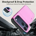 thumbnail image 5 of REQO Compatible with iPhone 17 Pro Max Case Wallet,Built-in Card Holder, Heavy Duty Protective Dual Layer Shockproof Hidden Card Slot Slim Wallet Phone Cover for iPhone 17 Pro Max, 5 of 7