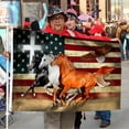 thumbnail image 2 of Cayyon Horses Grommet Flag 3x5Feet Banner with 2 Brass Grommets, 2 of 4