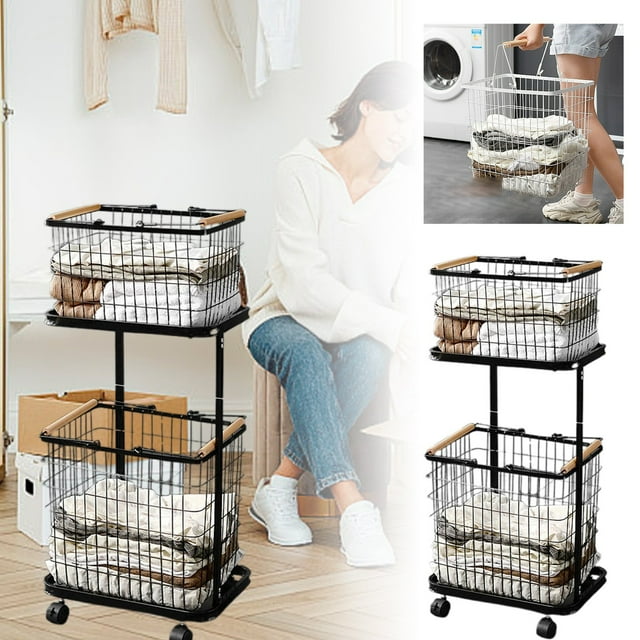 Extra Large Laundry Stylish Storage Solution For Your Home As A Big Laundry Hamper & Space Saving Organizer! Seasonal Storage Containers Clear Sweater Stinky Bag for Clothes Bathroom Closet Storage