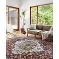thumbnail image 5 of Loloi II Samra SAM-10 Brick / Grey Oriental Area Rug 5'-3" x 7'-9", 5 of 6