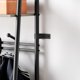 thumbnail image 5 of 4-in-1 Coat Rack Shoe Bench w/5/10 cm de Alturaooks & Shelves – Rústico cm de Anchoood-Look cm de Alturaall Tree w/Storage | Resistente Metálico Frame para Entryway cm de Alturaallway Bathroom, 5 of 7