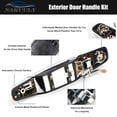thumbnail image 4 of Nakuuly Exterior Chrome Door Handle 4 PCS Front Rear Driver & Passenger Compatible with 2007-2014 Cadillac Escalade Chevy Avalanche Silverado Suburban GMC Sierra Yukon OE # 22738722 22738721 20828258, 4 of 6