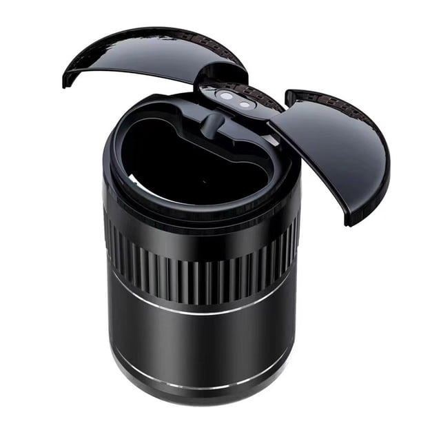 Kyusrd Car Accessories Tools and Decoration Deals!Car Ashtray With Lid Automatic Sensing Infrared Metal Intelligent Ashtray