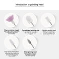 thumbnail image 4 of PVCS Electric Nail File Set 11 In 1 Professional Nail Clippers For Callus Removal, 4 of 6