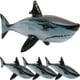 thumbnail image 3 of BRIGHTFUFU 4 piezas de tiburones flotantes Playthings inflables tiburones tiburones, 3 of 7