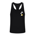 thumbnail image 3 of Black Crewneck Racerback Vest for Mens Summer Fall Slip Loose Fit Track Athletic Beach Casual Jogger Hawaiian Cami Tank Tropical Top Vests Man 2025 Clothing S, 3 of 3