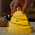 thumbnail image 4 of Christmas Tree Night Light - Rechargeable Silicone Bedside Lamp with 3 Brightness Modes, Portable Kids' Room Decor & Camping Light, 4 of 6