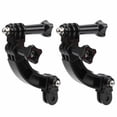 thumbnail image 1 of Sports Camera Accessories,2 Sets Helmet Extension Helmet Camera Holder Helmet Extension Arm Finely Tuned Performance, 1 of 7