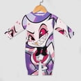 thumbnail image 4 of Hazbin Hotel Baby Long Sleeve Footless, Infant Playsuit Romper Jumpsuits for Boys Girls, 4 of 8