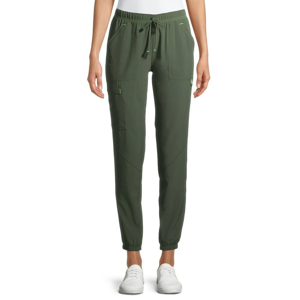 jogger scrubs teal