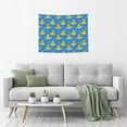 thumbnail image 5 of Uemuo Cute Yellow Rubber Ducks Printed 29x37 Inch Tapestry Wall Hanging – Lightweight & Durable – Perfect for Dorm Decor, Beach Throw, Sofa Cover, Tablecloth, 5 of 8