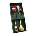 thumbnail image 3 of Juego de vajilla de Año Nuevo chino con cuchara y tenedor y caja de regalo para cenar. Estilo F, 3 of 9