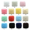 thumbnail image 6 of 100G/Ball Smooth Cotton Yarn Crochet Colorful Coral Fleece Wool Yarn Thread For Hand Knitting Baby Sweater Hat Scarf Supplies No.02, 6 of 8