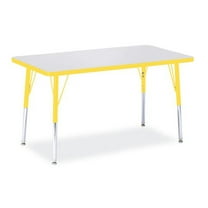 Jonti-Craft Berries Adult Height Color Edge Rectangle Table