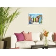 thumbnail image 3 of Surf Shack - Surfboard Art - From an Original Color Painting by Scott Westmoreland - Fine Art Rolled Canvas Print 11in x 14in, 3 of 4