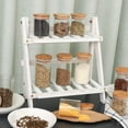 thumbnail image 5 of YQSDG Glass Airtight Food Storage Canister with Measuring Spoon, Set of 10, 5 of 8