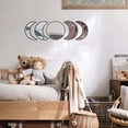 thumbnail image 3 of Juego De Espejos De Fase Lunar De 5 Piezas, Espejo Lunar De Fase Acrílica De Decoración, Decoración De Pared Para El Hogar, Sala De Estar, Dormitorio, 3 of 6
