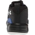 thumbnail image 3 of Under Armour LOCKDOWN 5 BASKETBALL SHOE - KIDS' Royal Black White 3YNWT, 3 of 7