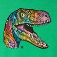 thumbnail image 2 of Wild Bobby, Dean Russo Raptor Animal Lover Mens Premium Tri Blend T-Shirt, Envy, XX-Large, 2 of 6
