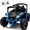 Blue, variant on 24V Kids Ride on UTV with Remote Control, 4 Wheel Suspension Ride on toy, Anti-Collision Bar, Non-Slip Grip Wheels, Bluetooth Music, Power Display, Electric Toy Car for Kids Ages 3–5, Purple