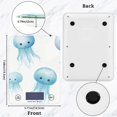 thumbnail image 2 of Jellyfish Food Scale Digital Kitchen Scale Waterproof Tempered Glass Tare Function 11 lb for Baking Cooking Meal Prep, 2 of 7
