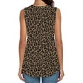 thumbnail image 3 of FIUFY Womens Tank Tops Summer Casual Sleeveless Cute Twist Knot Shirt Blouse Tunics, 3 of 4
