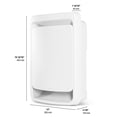 thumbnail image 2 of Stelpro White Oasis Wall Fan Heater - 2000W, 240 Volts - Controlled via Wall Thermostat (sold separately), 2 of 8