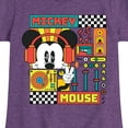thumbnail image 3 of Disney - Mickey Mouse Rhythm Waves - Toddler & Youth Girls Short Sleeve Graphic T-Shirt, 3 of 5