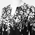thumbnail image 5 of Icvfdpl Women'S Casual Dresses Print Half Sleeve Round Neck Pocket Loose Leisure Sundress Stylish Woman Beachwear White L, 5 of 6
