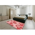 thumbnail image 4 of Ahgly Company Indoor Rectangle Patterned Pastel Pink Area Rugs, 5' x 8', 4 of 6