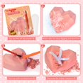 thumbnail image 3 of Tarjetas de San Valentín y kits de excavación de yeso para niños x24, 3 of 7