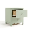 thumbnail image 3 of Storkcraft Casablanca 2 Drawer Children's Nightstand, Sage, 3 of 11