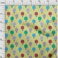 thumbnail image 3 of oneOone Cotton Poplin Medium Yellow Fabric Hot Air Balloon,Clouds & Rocket Transport Fabric For Sewing Printed Craft Fabric By The Yard 56 Inch Wide, 3 of 6