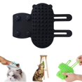 thumbnail image 1 of Cepillo antipicazón para mascotas, cepillo de masaje para perros y gatos, nuevo artefacto de silicona para hacer cosquillas a las mascotas con 63 dientes de peine de cabeza redonda, herramienta para l, 1 of 7
