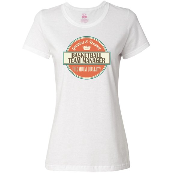Inktastic Basketball Team Manager Funny Gift Idea Women's T-Shirt