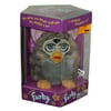 Furby Tiger Electronics (1998) Interactive Talking Toy - (Silver Gray w/ Pink Ears & Orange Feet)