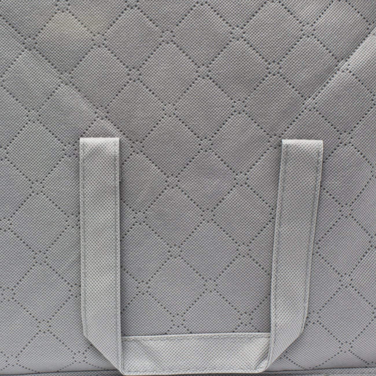 Sorbus Foldable Storage Bag Organizers, 3 Sections for Clothes, Blankets, Closets, Bedrooms