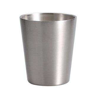 AUEAR 12 Pack 1 Ounce Stainless Steel Shot Glasses - 30ml Metal Cups For Bar, Party, Home (Silver)