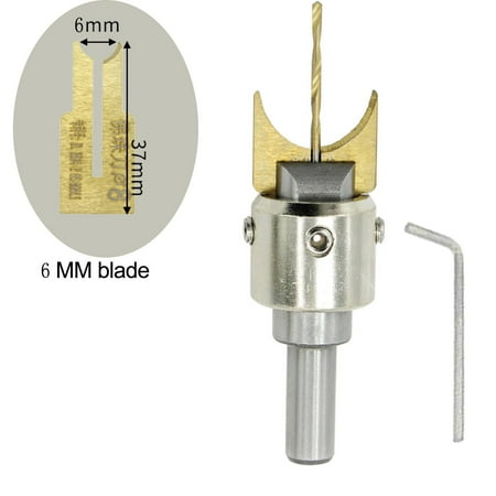 

WOXINDA Titanium Alloy Material-saving Ball Knife Drill Bit Beads Wooden Wrench