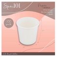 Small Disposable Soup Bowls Set Paper Bowls Bulk 100 Piece 12oz Food